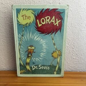 Dr. Seuss Collectible The Lorax 1971 First Library Edition Lake Erie